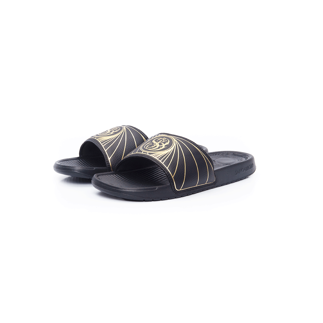 SANDALBOYZ MONOGRAM COLLECTION BLACK