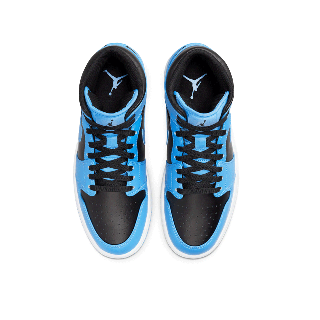 NIKE AIR JORDAN 1 MID DQ8426-401 UNIVERSITY BLUE/BLACK-WHITE