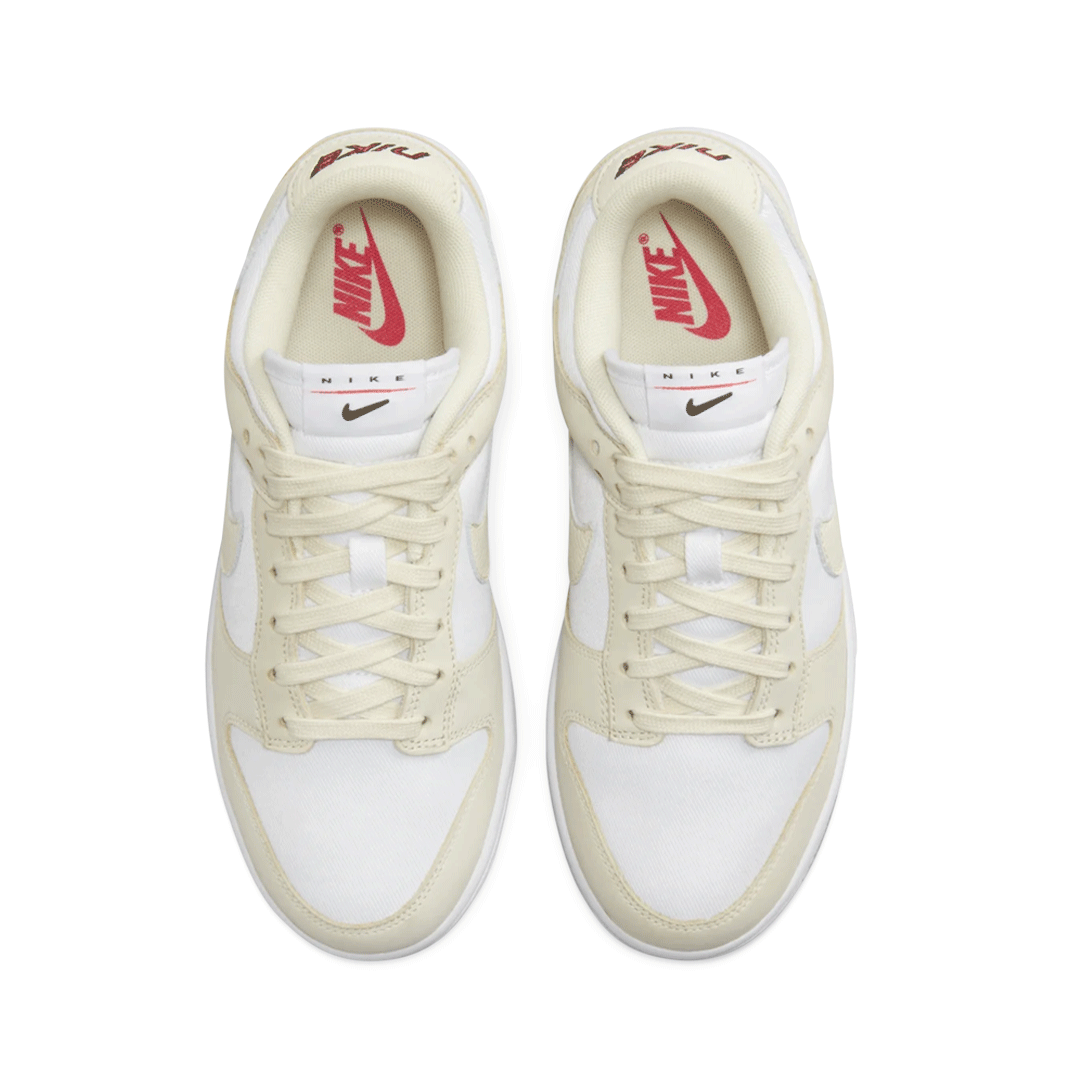 W NIKE DUNK LOW LX NBHD DZ2710-100 WHITE/COCONUT MILK