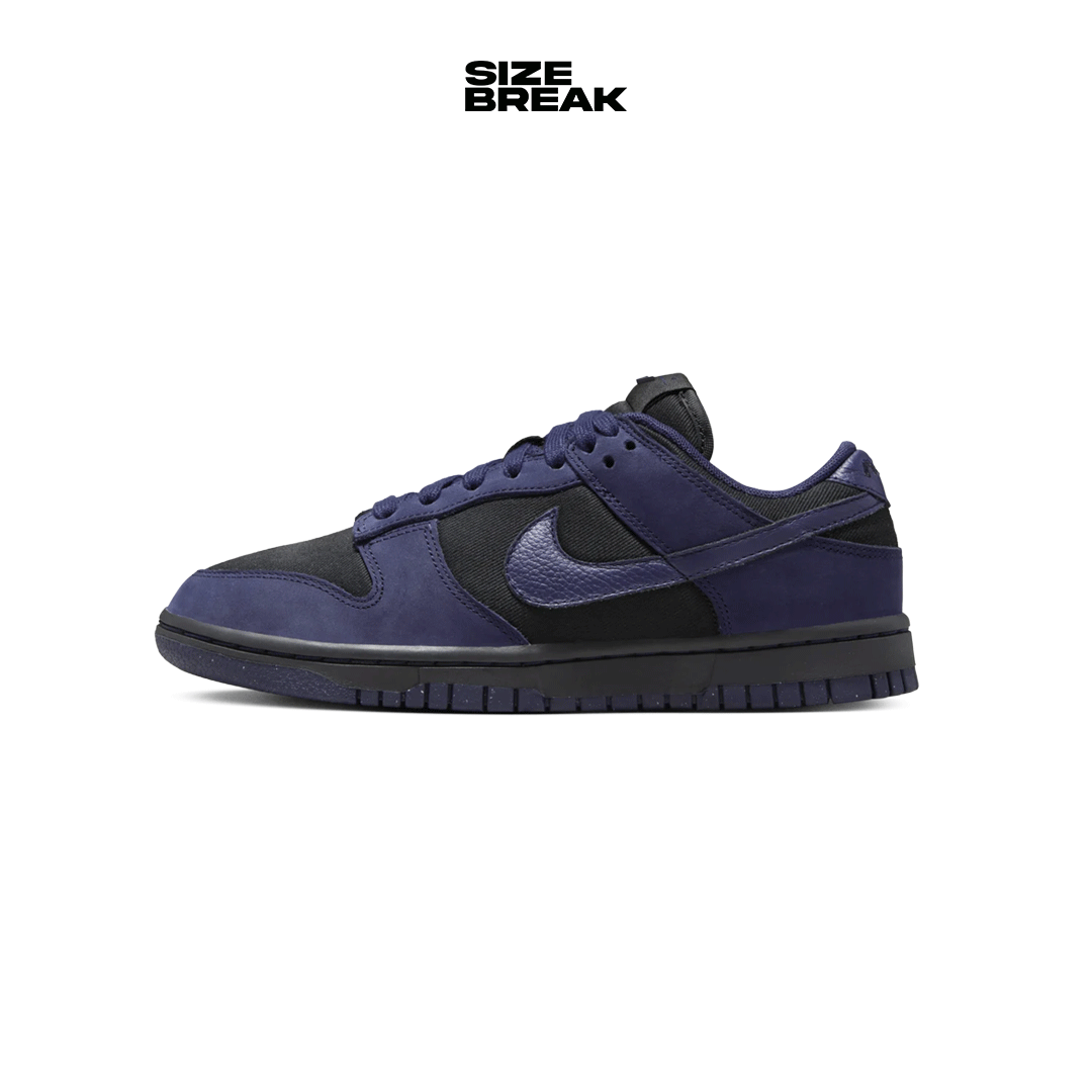 W NIKE DUNK LOW LX NBHD FB7720-001 BLACK/PURPLE INK-BLACK