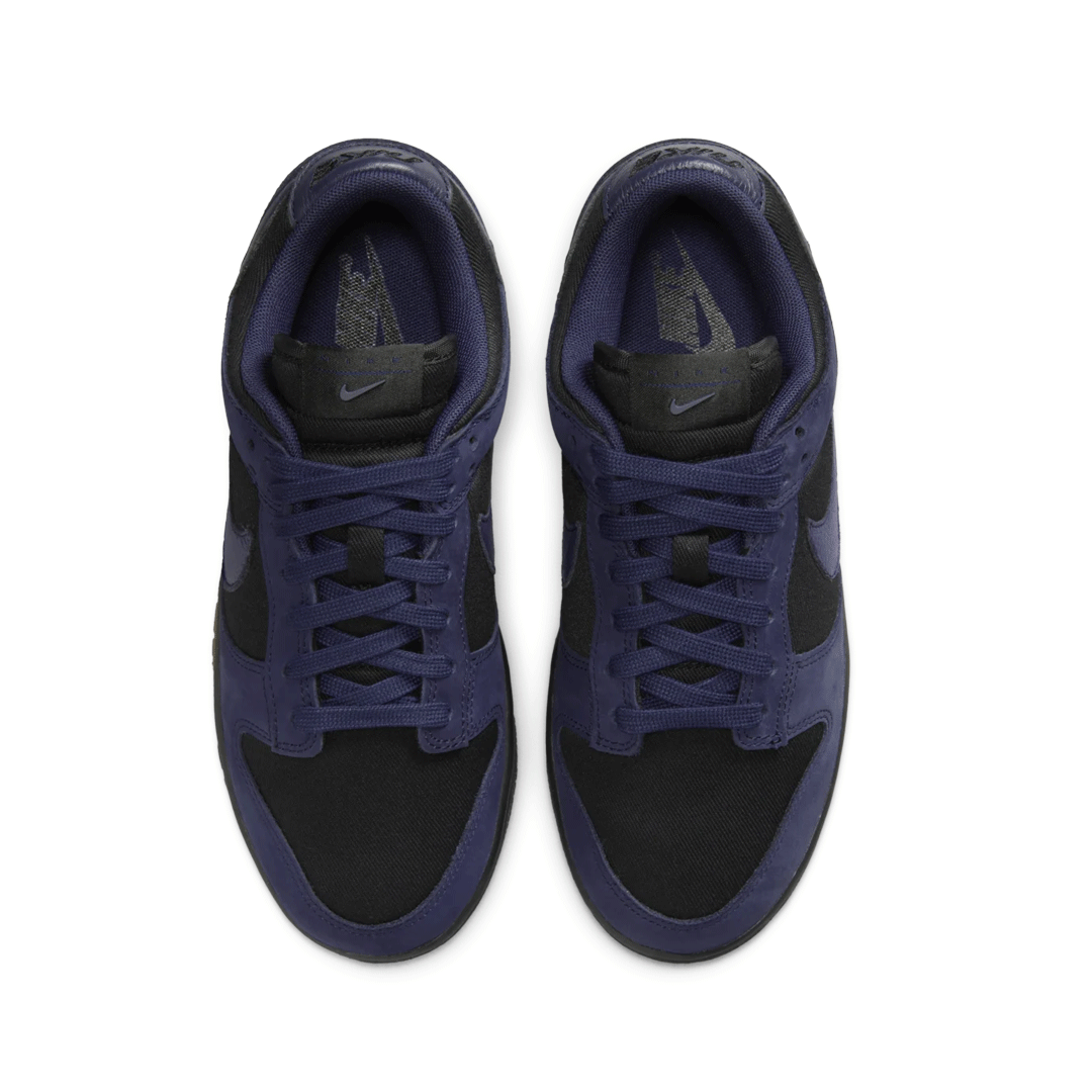 W NIKE DUNK LOW LX NBHD FB7720-001 BLACK/PURPLE INK-BLACK