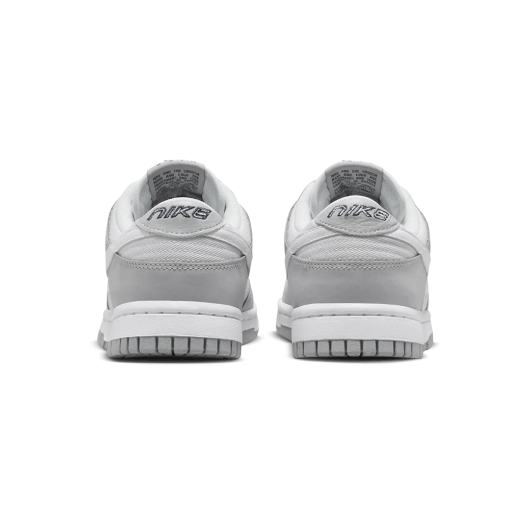 W NIKE DUNK LOW LX NBHD FB7720-002 LT SMOKE GREY/WHITE