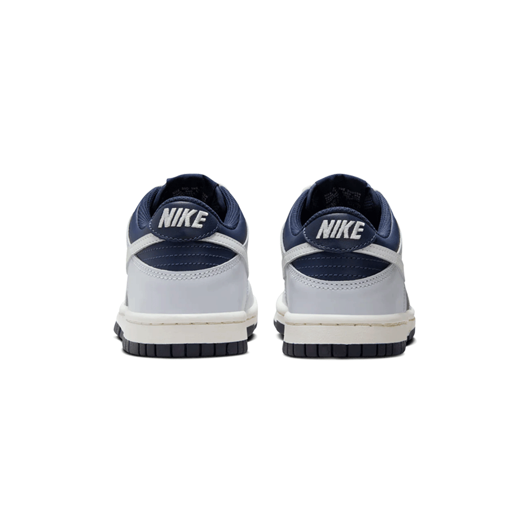 NIKE DUNK LOW (GS) FB9109-002 FOOTBALL GREY/SUMMIT WHITE-MIDNIGHT NAVY