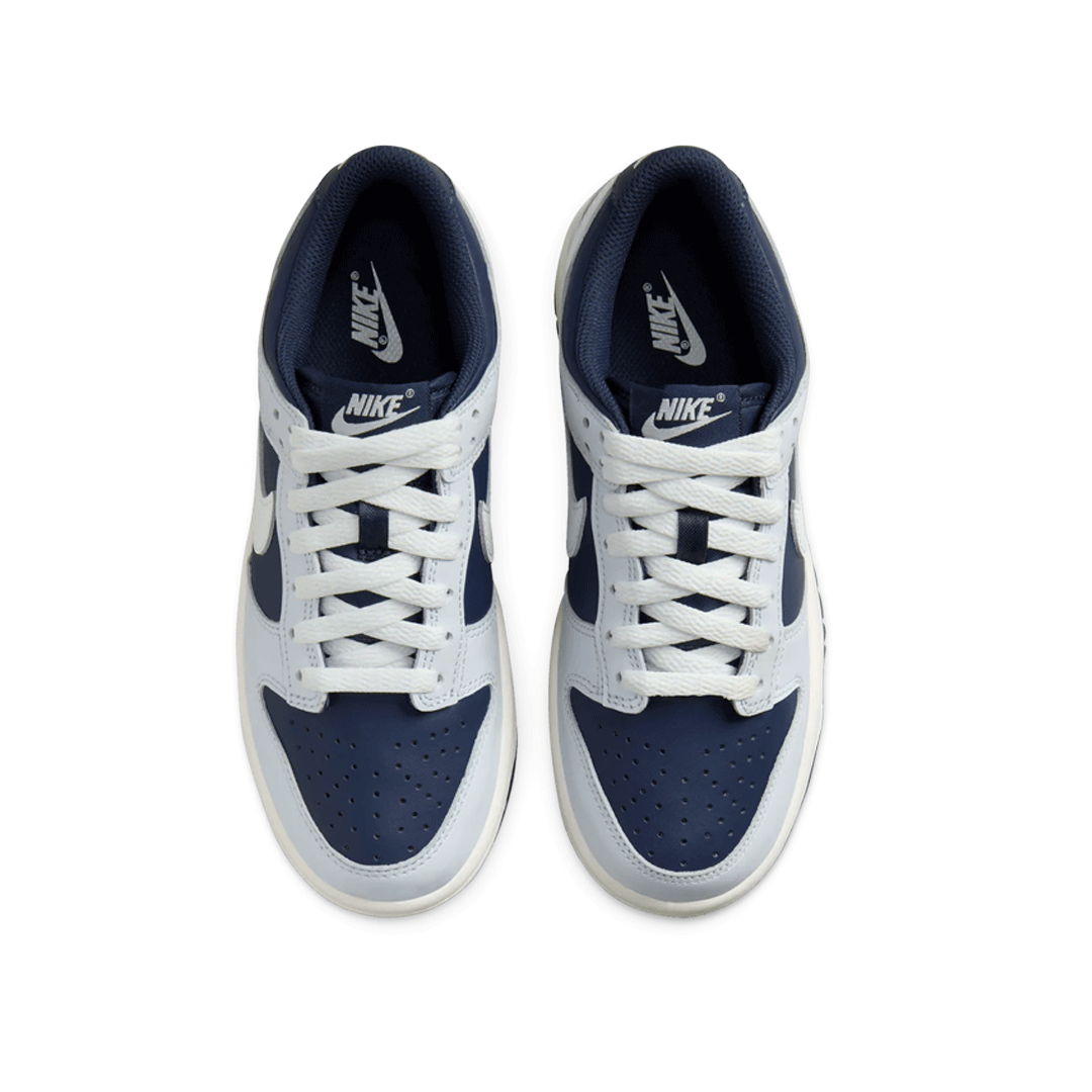 NIKE DUNK LOW (GS) FB9109-002 FOOTBALL GREY/SUMMIT WHITE-MIDNIGHT NAVY