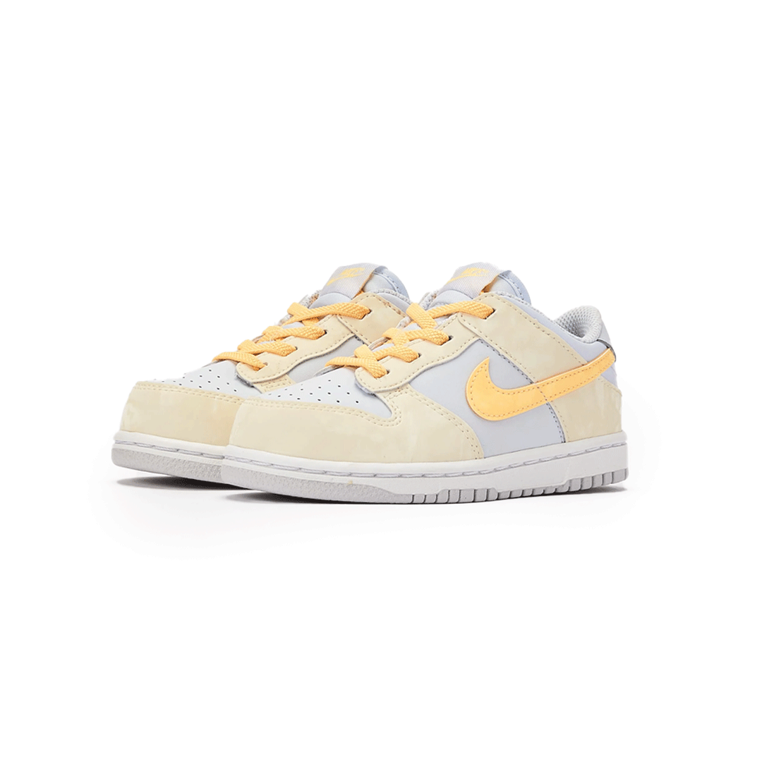 NIKE DUNK LOW (GS) FB9109-100 PALE IVORY/MELON TINT-FOOTBALL GREY