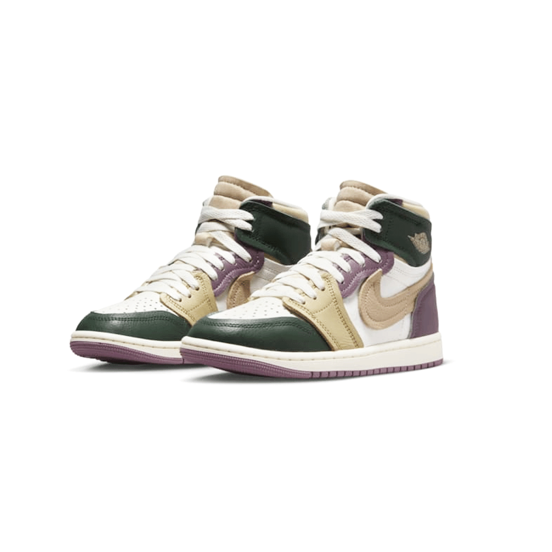 NIKE WMNS AIR JORDAN 1 MM HIGH FB9891-300 GALACTIC JADE/DESERT-SAIL-SKY J MAUVE