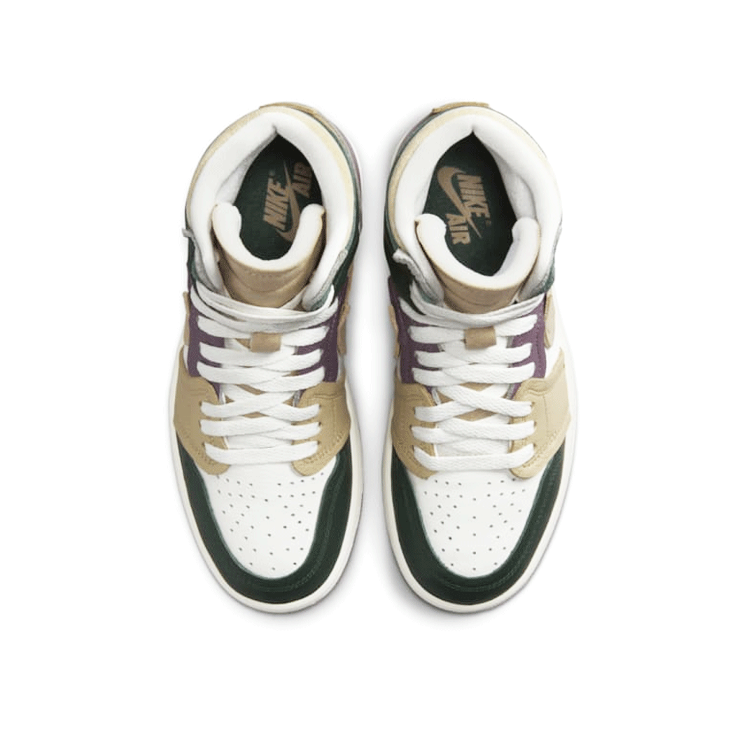 NIKE WMNS AIR JORDAN 1 MM HIGH FB9891-300 GALACTIC JADE/DESERT-SAIL-SKY J MAUVE