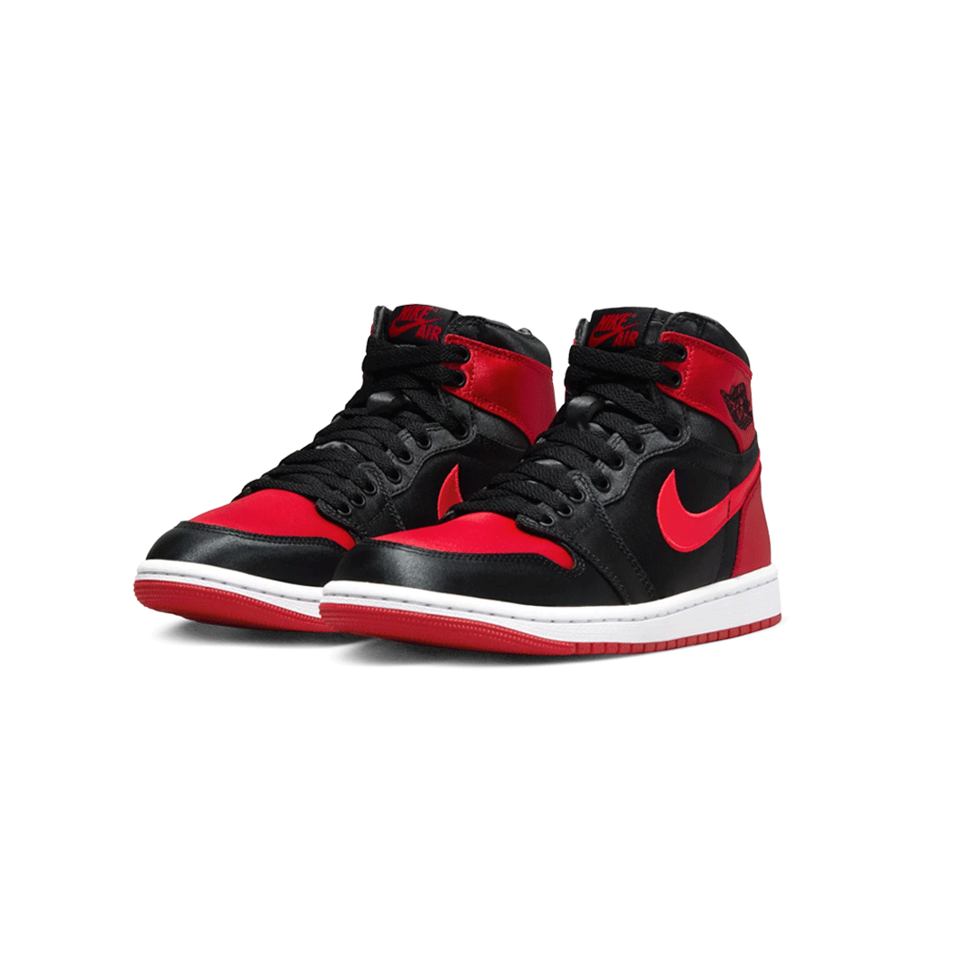 NIKE WMNS AIR JORDAN 1 RETRO HI OG FD4810-061 BLACK/UNIVERSITY RED-WHITE