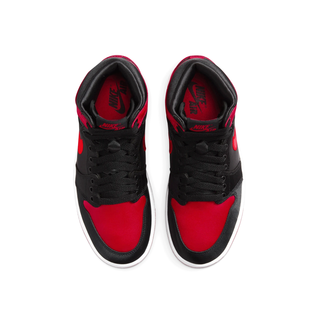 NIKE WMNS AIR JORDAN 1 RETRO HI OG FD4810-061 BLACK/UNIVERSITY RED-WHITE