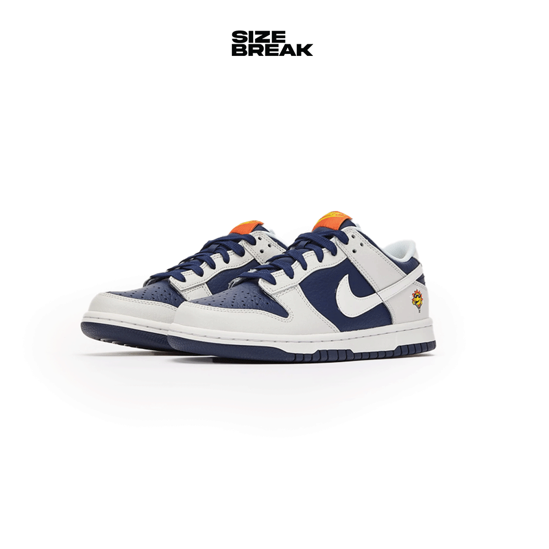 NIKE DUNK LOW BG FN6968-025 PHOTON DUST/WHITE-MIDNIGHT NAVY