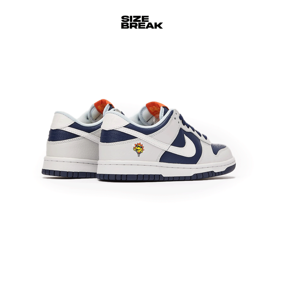 NIKE DUNK LOW BG FN6968-025 PHOTON DUST/WHITE-MIDNIGHT NAVY