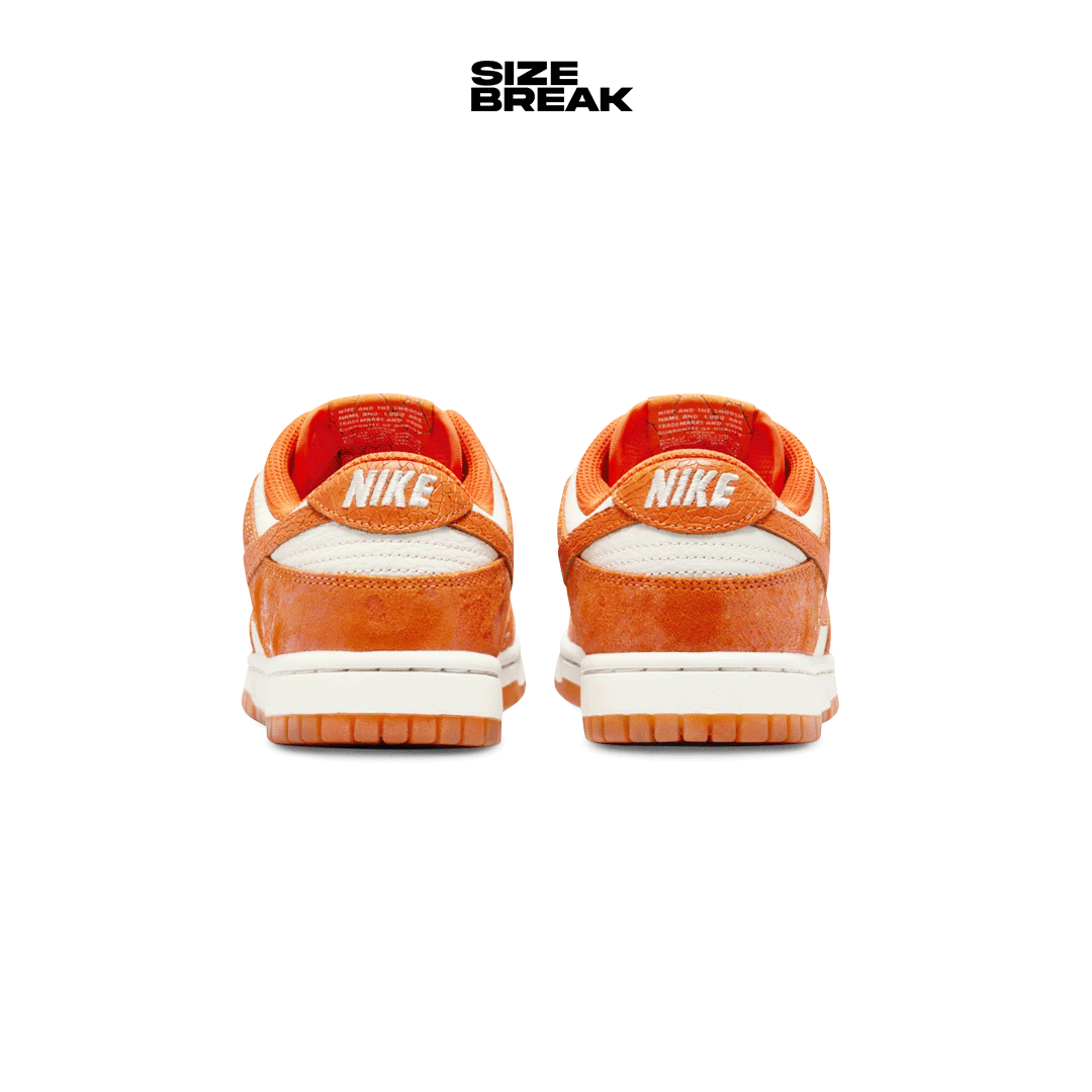 WMNS NIKE DUNK LOW FN7773-001 LIGHT BONE/SAFETY ORANGE